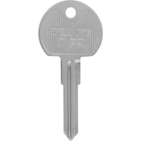 Hillman KeyKrafter Universal House/Office Key Blank 2066 RV1 Double For Corbin Locks, 4PK 532066
